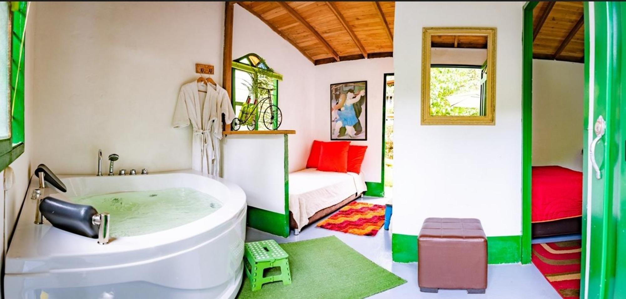 Kantarrana Casa De Campo Jardín Eksteriør bilde